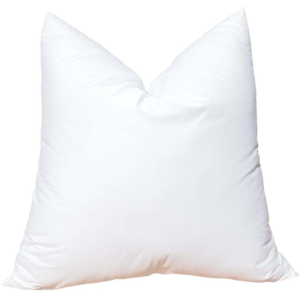 20x20 CUSTOM PILLOW INSERTS IN  DOWN ALTERNATIVE